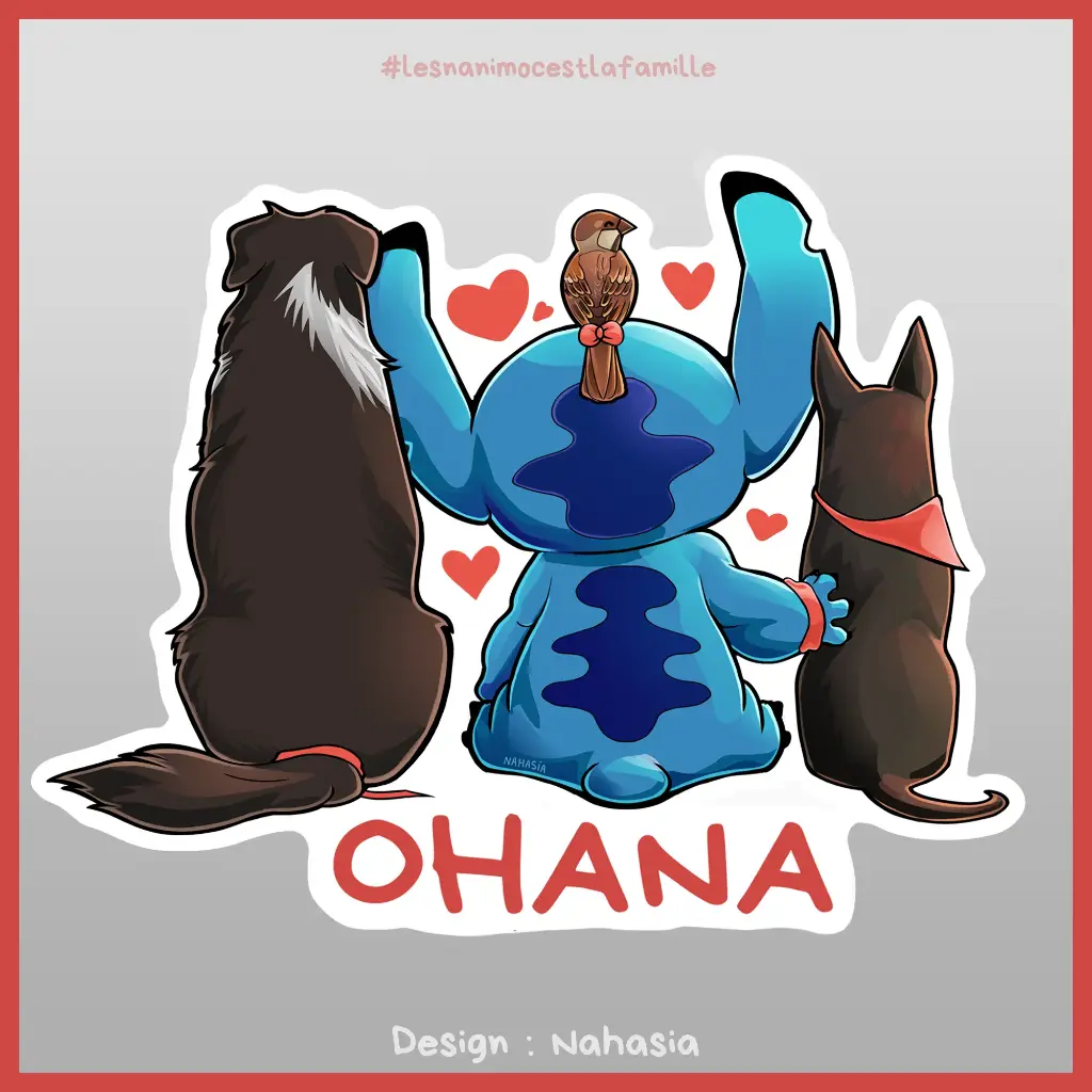 Stickers Nanimo - Stitch