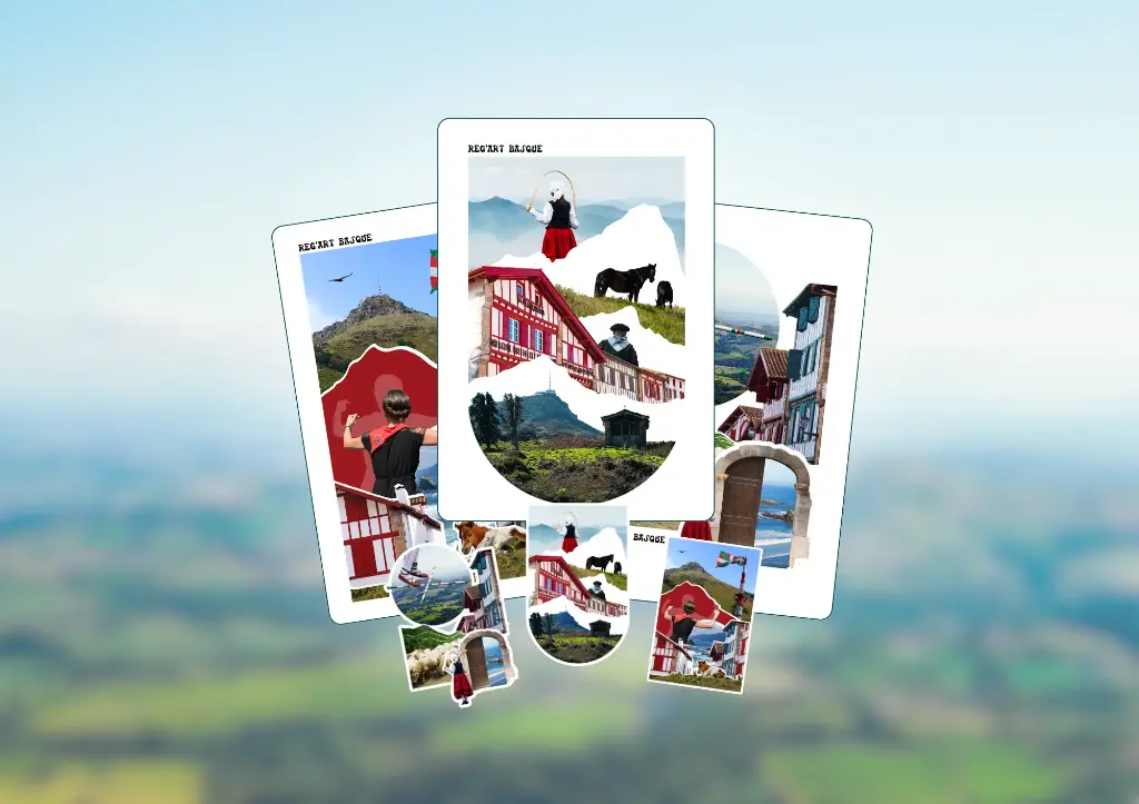 Pack Papeterie - Pays Basque - collab Florence Lasaga