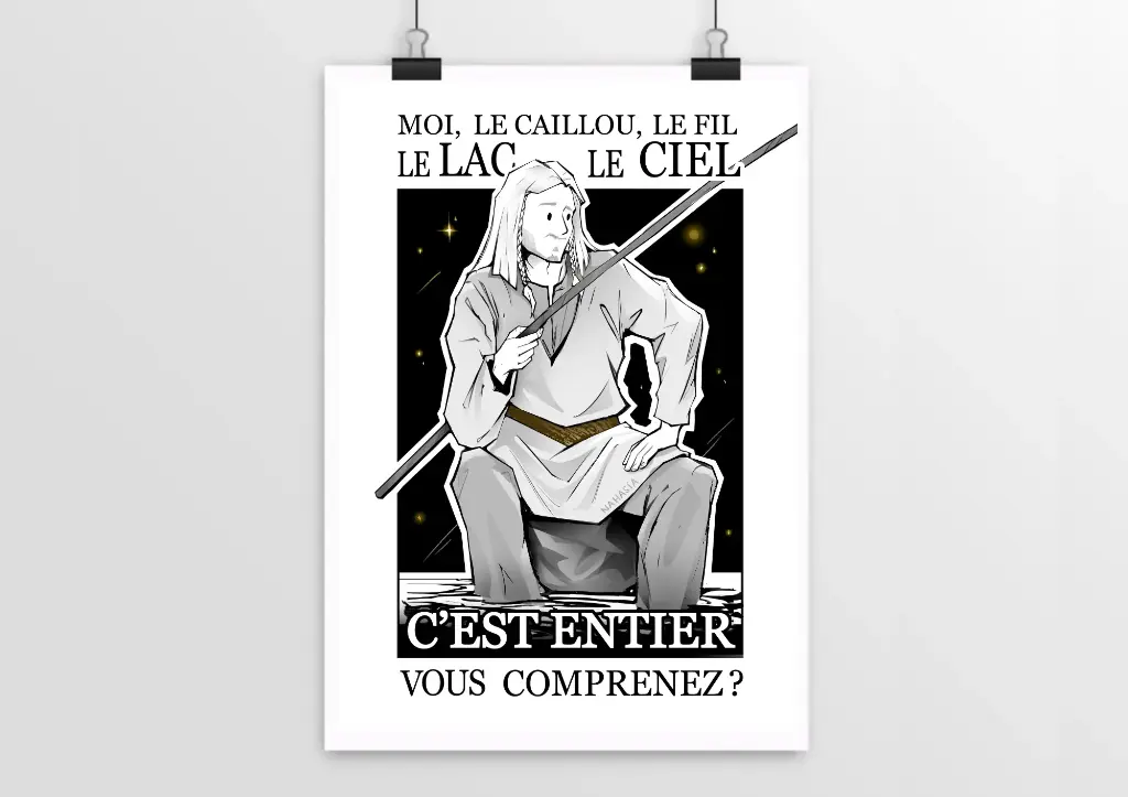 Print Kamelott - Perceval (Citation)