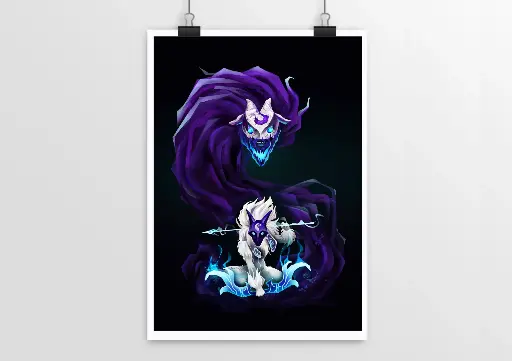 Print League of Legends - Kindred