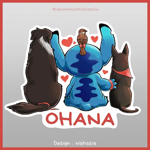 Stickers Nanimo - Stitch