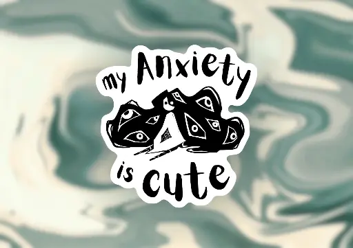 Stickers Anxiety - Sinkikons