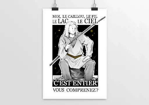 Print Kamelott - Perceval (Citation)